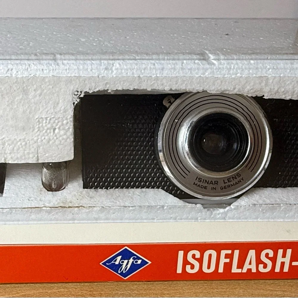 Vintage‎ Camera Agfa ISOFLASH-RAPID C Camera 35mm Film Made In Germany Manual